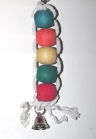 Wooden ball chew toy