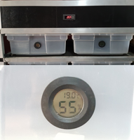 Digital Thermometer & Hydrometer Round