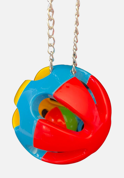 Colorful ball bird toy