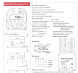 Digital Timer Switch (Weekly Programmable)