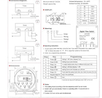 Digital Timer Switch (Weekly Programmable)